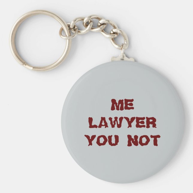 Lawyer Keychain Nyckelring (Framsidan)
