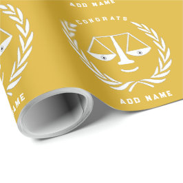Lawyer Law School Grad Gift Presentpapper