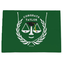 Lawyer Law School Grad Large Gift Bag