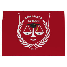 Lawyer Law School Grad Large Gift Bag