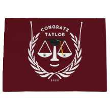Lawyer Law School Grad Large Gift Bag