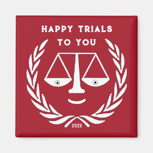 Lawyer Law School Grad Magnet (Framsidan)