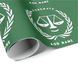 Lawyer Law School Studenten Gift Presentpapper