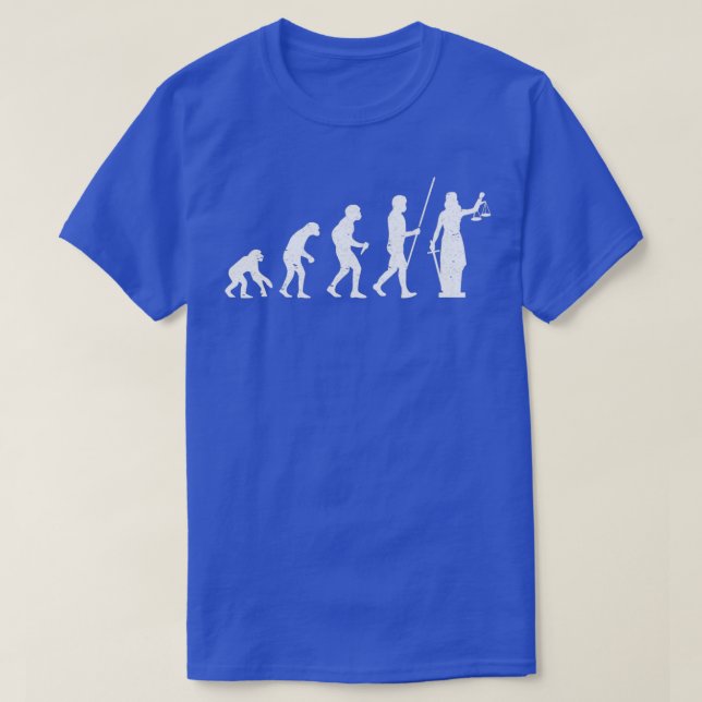 Lawyer lawyer Jura Justitia Evolution gift T Shirt (Design framsida)