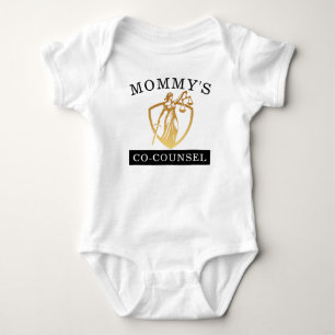 Lawyer Mamma Co-Counsel Baby Gift T Shirt