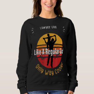 Lawyer Pappa som en vanlig Pappa Fars dag T Shirt