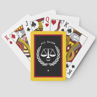 Lawyer Poker Night Party, spelkort