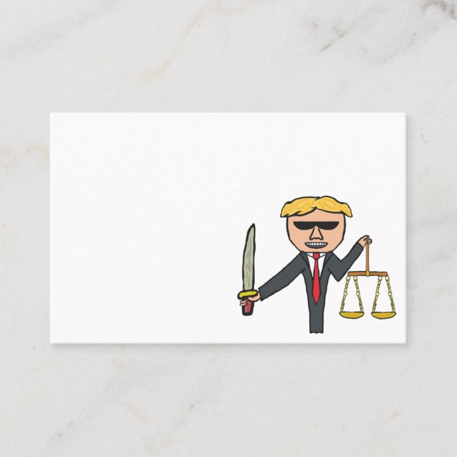 Lawyer Visitkort (Framsida)