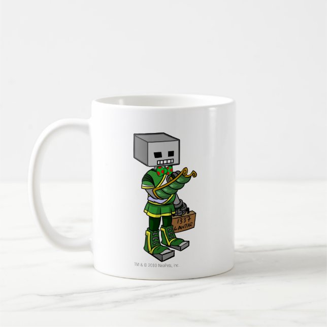 Lawyerbot Brightvale bemannar spelare Kaffemugg (Vänster)