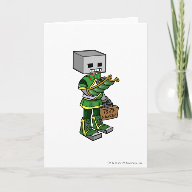 Lawyerbot Brightvale bemannar spelare Kort (Framsida)