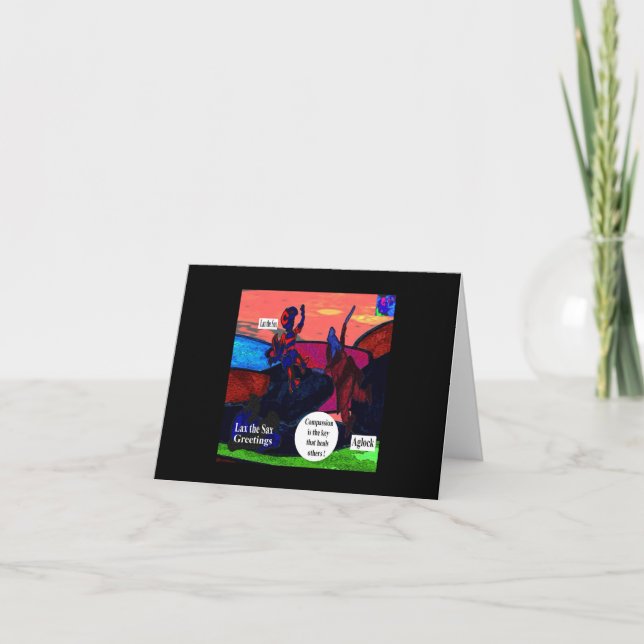 Lax 1-Hälsningen Kort (Framsida)