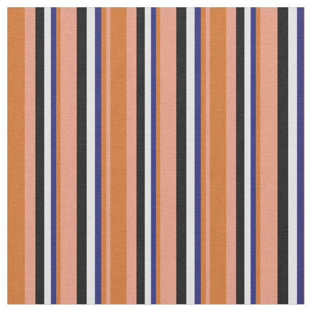 Lax, choklad, Midnight Blue, Lavender & Black Tyg (Närbild)