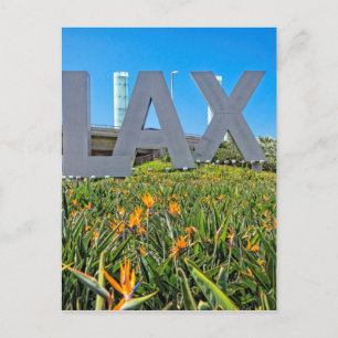 LAX-flygplatssignatur Vykort