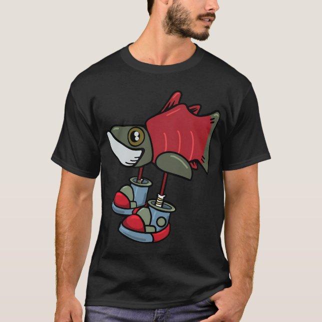 Lax i Träningskläder T Shirt (Framsida)