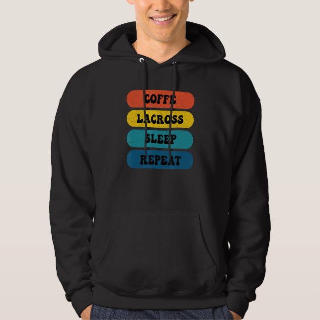 Lax Lacrosse Hoodie (Framsida)