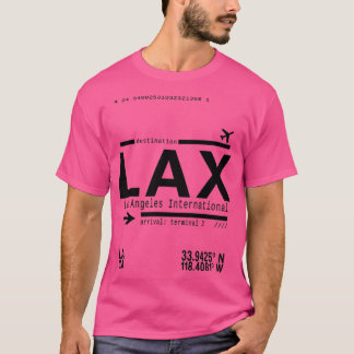 LAX Los Angeles Internationell flygplats T Shirt