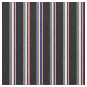 Lax, Midnight Blue, Beige, Dim Grått & Black Tyg