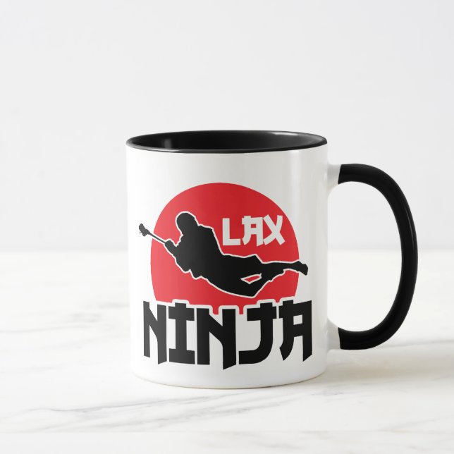 LAX Ninja Lacrosse Mugg (Höger)
