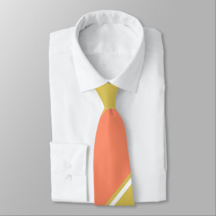 Lax och vit Vin-Färgad Tie Slips