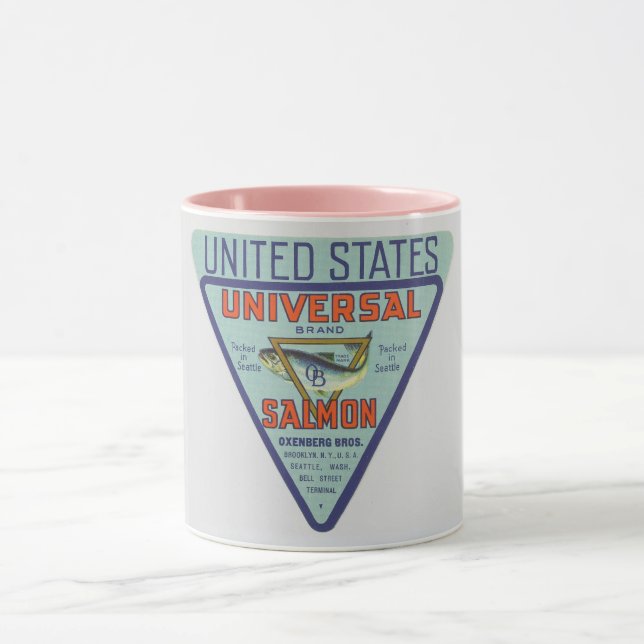 Lax, övriga rosa kött mugg (Center)