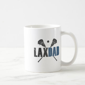 Lax Pappa Lacrosse Player Far Coach Sticks Vintag Kaffemugg