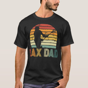 Lax Pappa Sport Loving Pappa Lacrosse Player T Shirt
