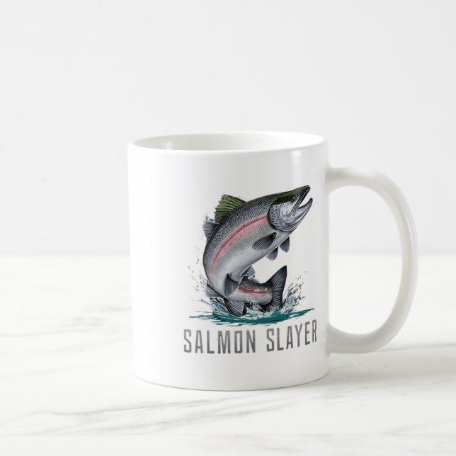 Lax Slayer Fiske  Kaffemugg (Höger)