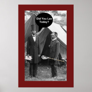 Laxade du idag? poster