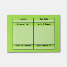 Läxan projekterar Posta-honom noterar