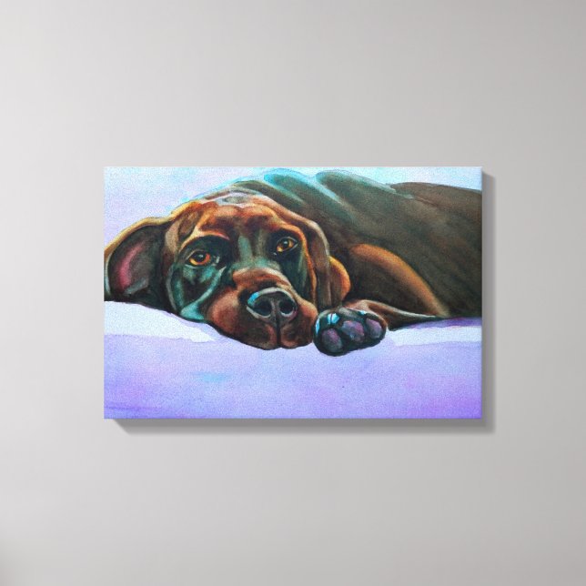 Laxat chokladlab canvastryck (Framsida)