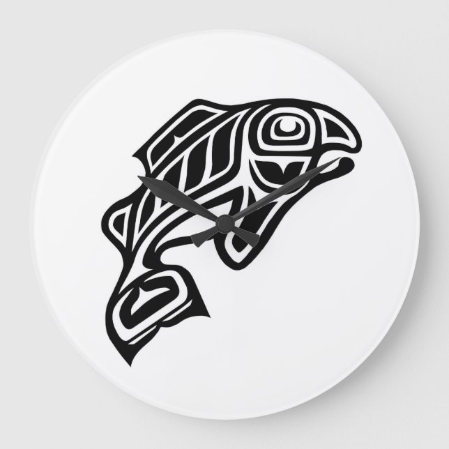 Laxdesignen tar tid på stor klocka (Framsida)