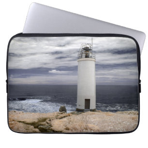 Laxe fyr Galicia, Spanien Laptop Sleeve