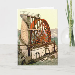 Laxey Wheel 1890 Kort