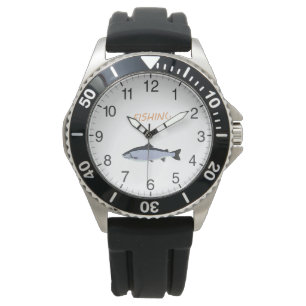 Laxfiske Armbandsur