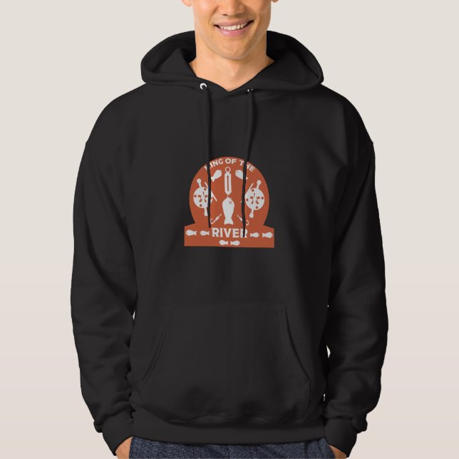 Laxfiske Kanada Hoodie (Framsida)
