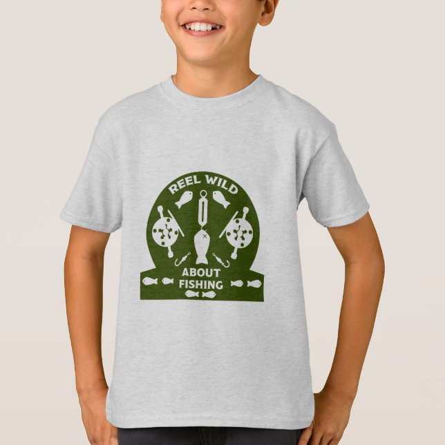 Laxfiske Kanada T Shirt (Framsida)