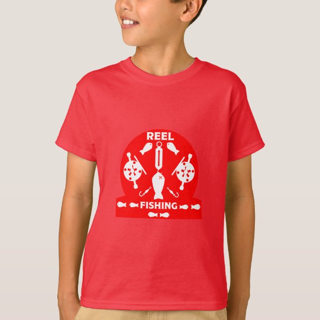 Laxfiske Kanada T Shirt (Framsida)