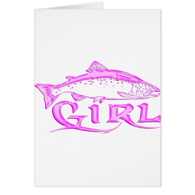 LAXFLICKA HÄLSNINGSKORT (Framsidan)