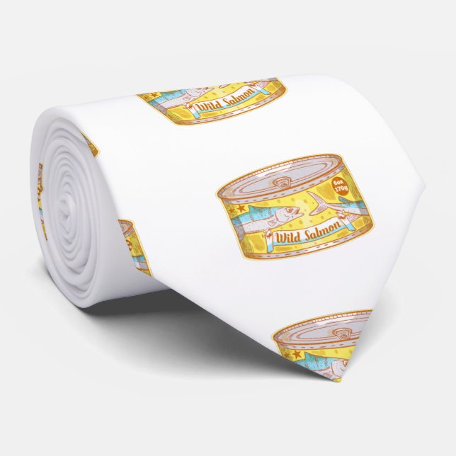 Laxkonserver mönster slips (Rullad)