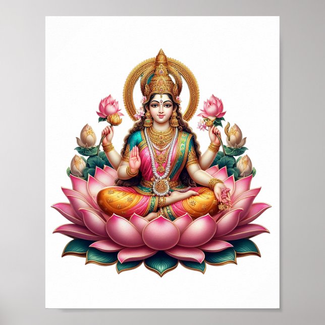 Laxmi mata ji poster (Framsidan)