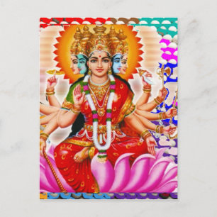 LAXMI - Vinnets gudinna Vykort