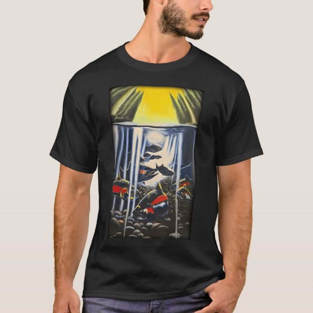 Laxpromenad T Shirt (Framsida)