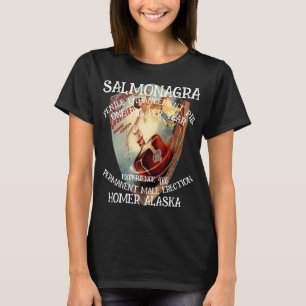 LAXSALMONHANDELINGS PILL FÖR MANLIG FÖRSTÄRKNING P T SHIRT