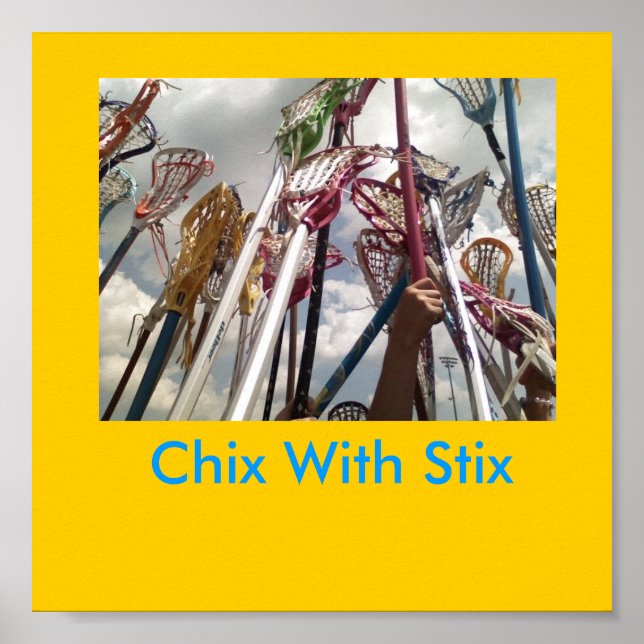 laxstift, chix med stix poster (Framsidan)