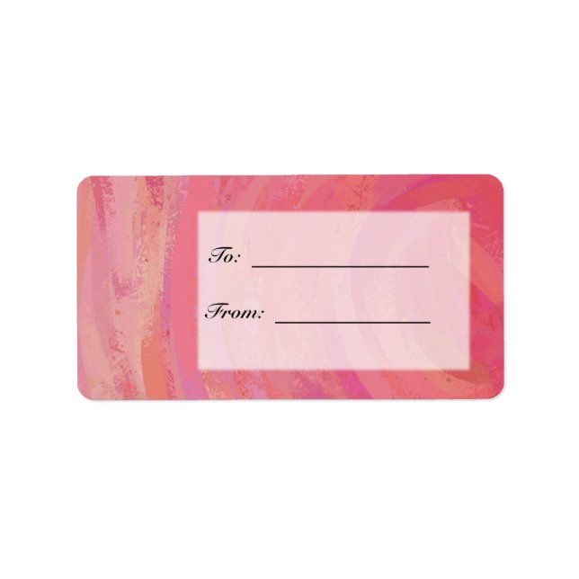 Laxvirvel och svart fest adressetikett (Framsidan)