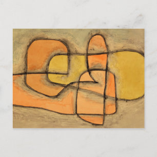 Layered, 1937 by Paul Klee Vykort