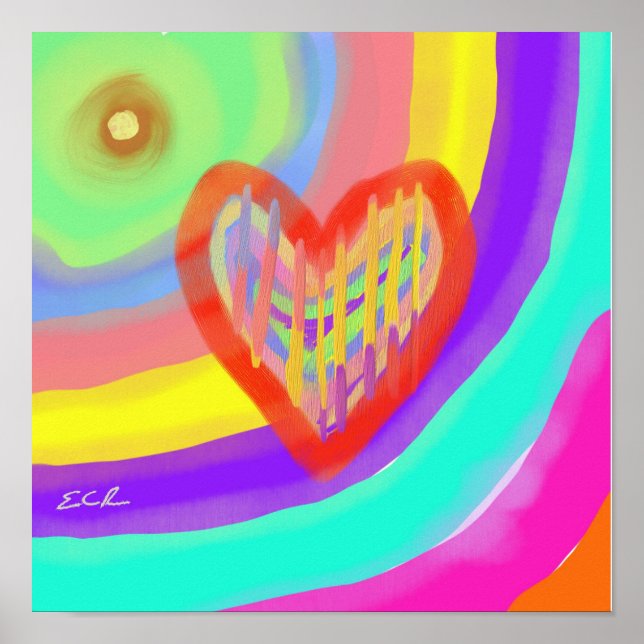 Layered Love Poster (Framsidan)