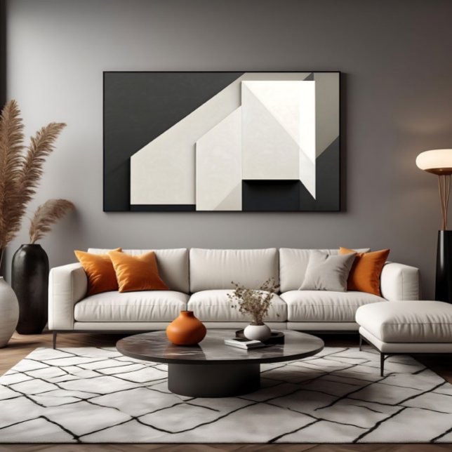 Layered Minimalist Abstract Art Poster (Skapare uppladdad)