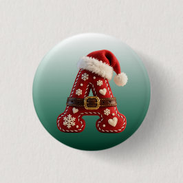 Layered Pastel Gold Trim Letter A Knapp