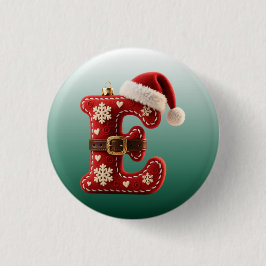 Layered Pastel Gold Trim Letter E Knapp